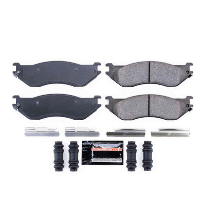 PowerStop Power Stop 04-06 Dodge Durango Front Z23 Evolution Sport Brake Pads w/Hardware Z23-897