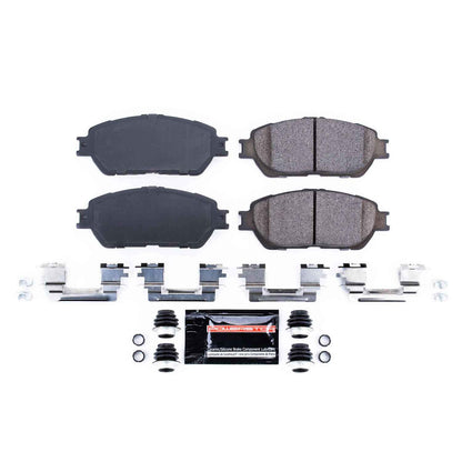 PowerStop Power Stop 05-07 Toyota Avalon Front Z23 Evolution Sport Brake Pads w/Hardware Z23-906A