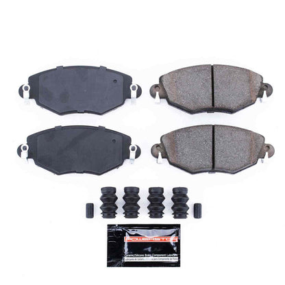 PowerStop Power Stop 02-08 Jaguar X-Type Front Z23 Evolution Sport Brake Pads w/Hardware Z23-910