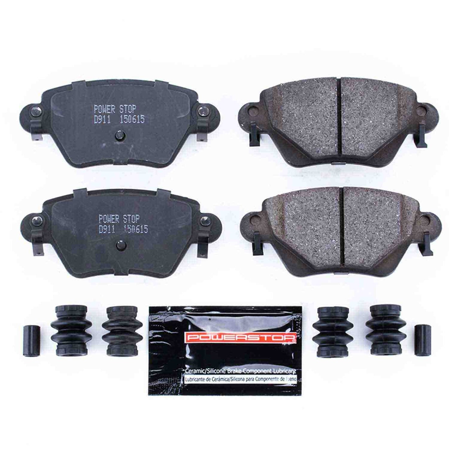 PowerStop Power Stop 02-05 Jaguar X-Type Rear Z23 Evolution Sport Brake Pads w/Hardware Z23-911