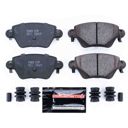 PowerStop Power Stop 02-05 Jaguar X-Type Rear Z23 Evolution Sport Brake Pads w/Hardware Z23-911