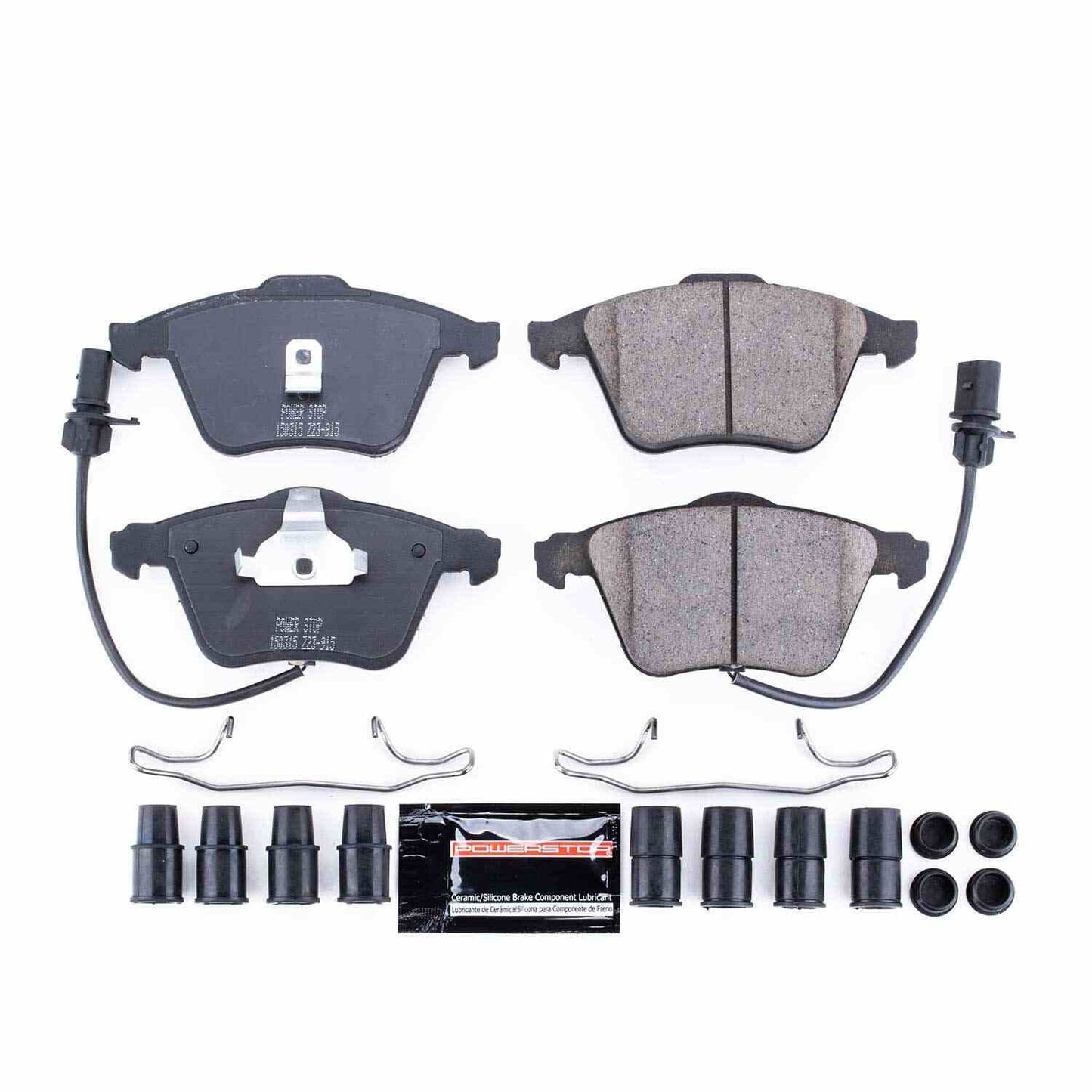 PowerStop Power Stop 02-04 Audi A6 Quattro Front Z23 Evolution Sport Brake Pads w/Hardware Z23-915