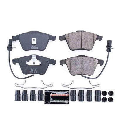 PowerStop Power Stop 02-04 Audi A6 Quattro Front Z23 Evolution Sport Brake Pads w/Hardware Z23-915