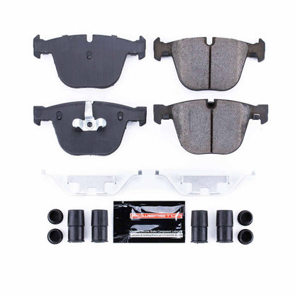 PowerStop Power Stop 10-17 BMW 535i GT Rear Z23 Evolution Sport Brake Pads w/Hardware Z23-919A