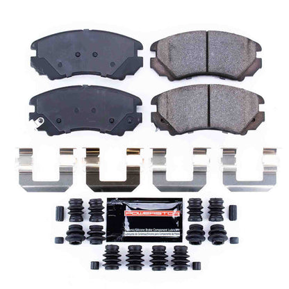 PowerStop Power Stop 07-10 Hyundai Elantra Front Z23 Evolution Sport Brake Pads w/Hardware Z23-924