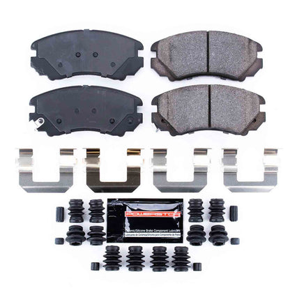 PowerStop Power Stop 07-10 Hyundai Elantra Front Z23 Evolution Sport Brake Pads w/Hardware Z23-924