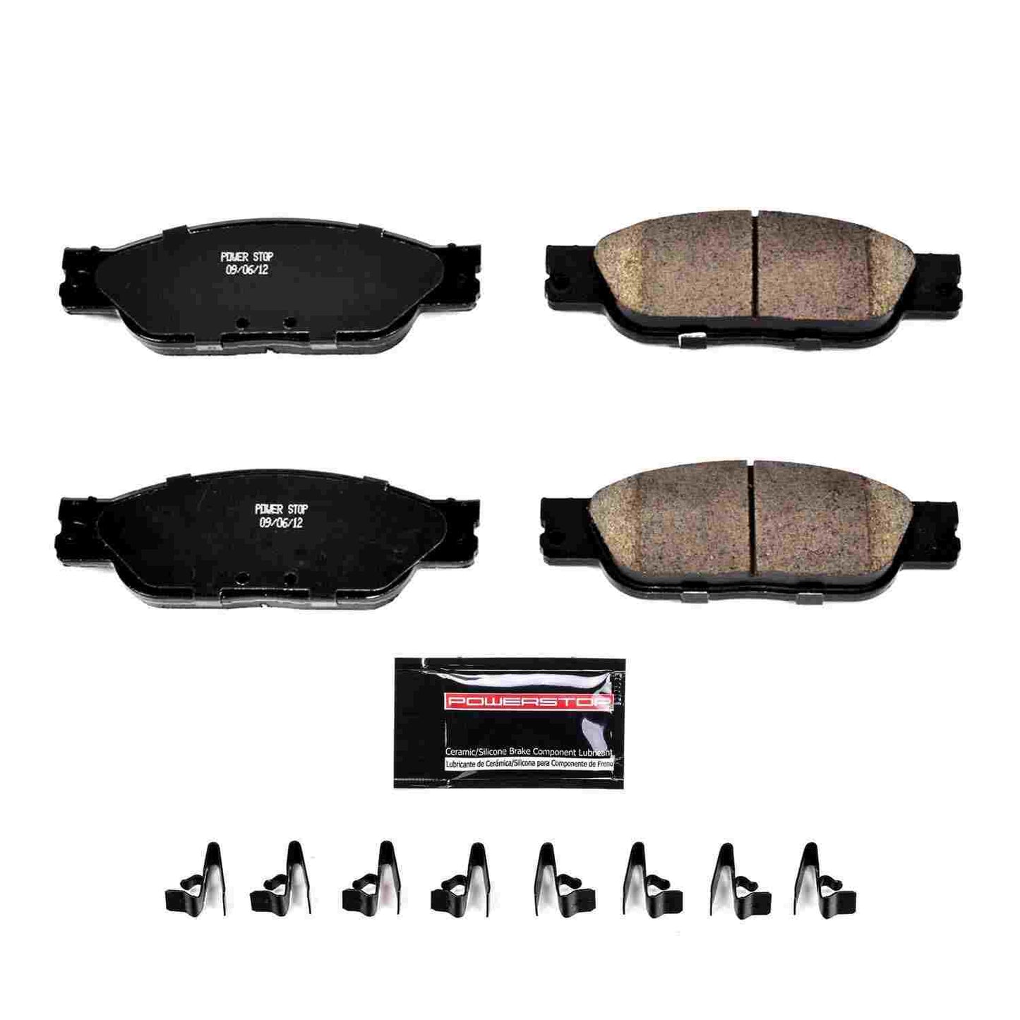 PowerStop Power Stop 03-05 Jaguar S-Type Front Z23 Evolution Sport Brake Pads w/Hardware Z23-933
