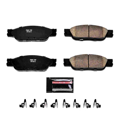 PowerStop Power Stop 03-05 Jaguar S-Type Front Z23 Evolution Sport Brake Pads w/Hardware Z23-933
