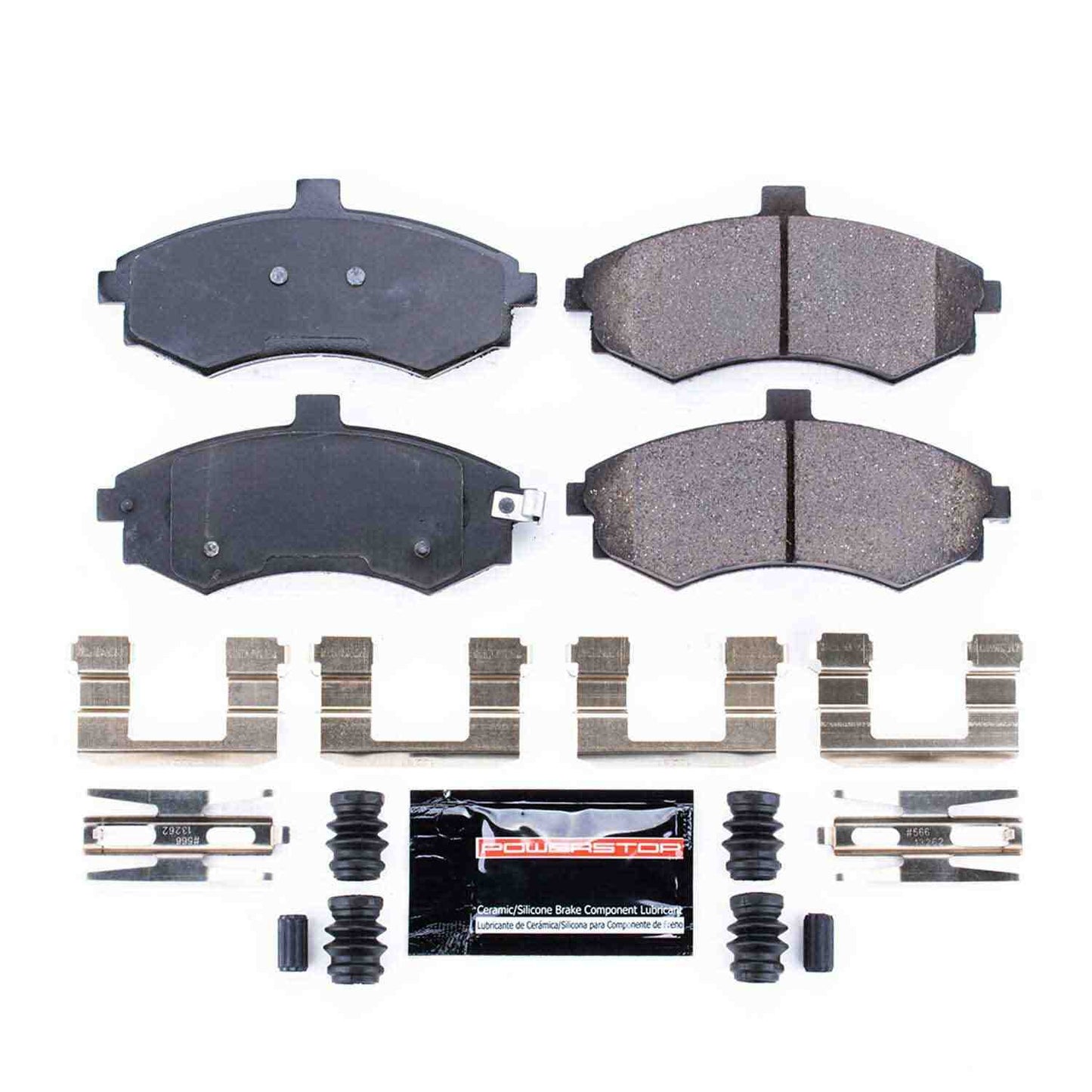 PowerStop Power Stop 02-05 Hyundai Elantra Front Z23 Evolution Sport Brake Pads w/Hardware Z23-941