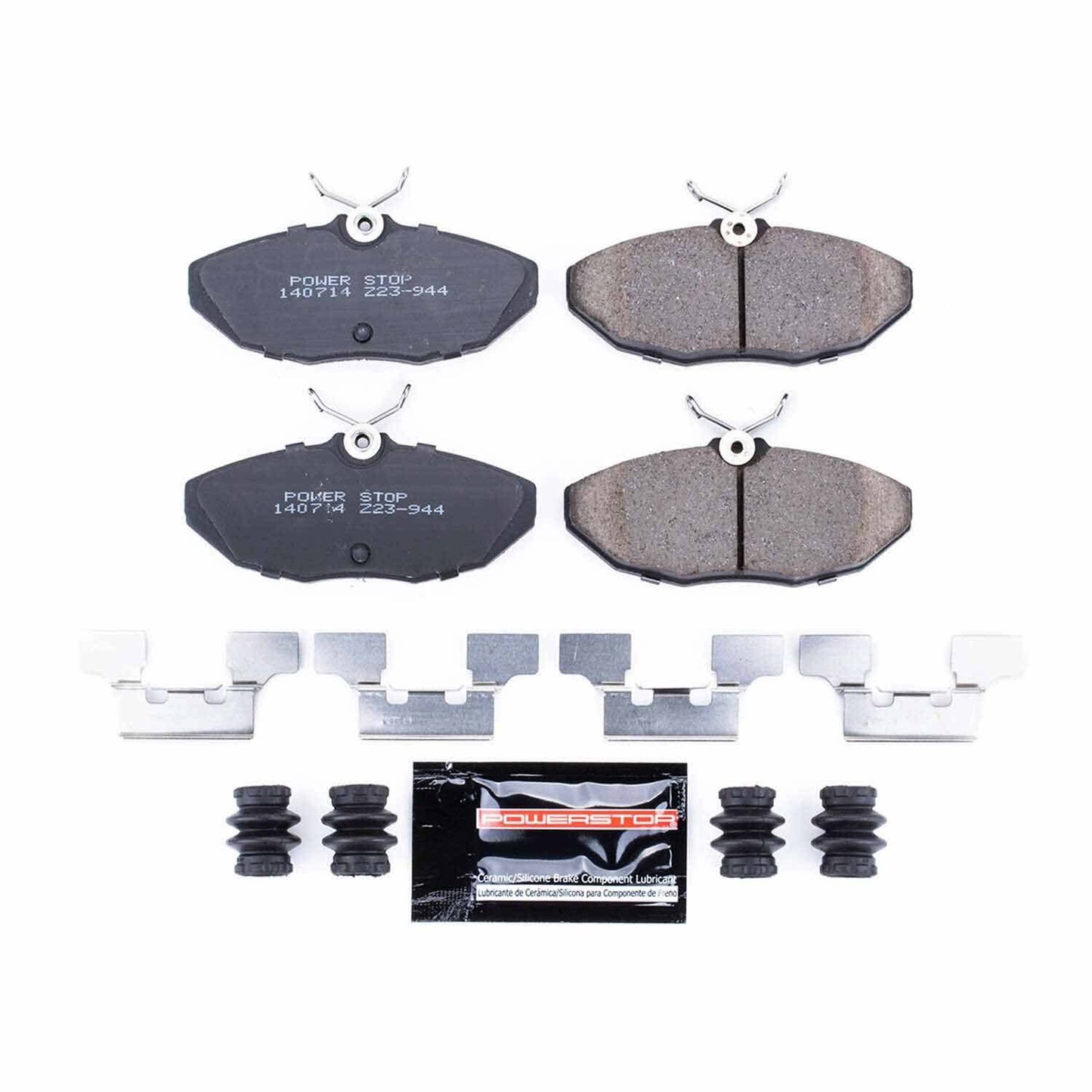 PowerStop Power Stop 03-05 Jaguar S-Type Rear Z23 Evolution Sport Brake Pads w/Hardware Z23-944