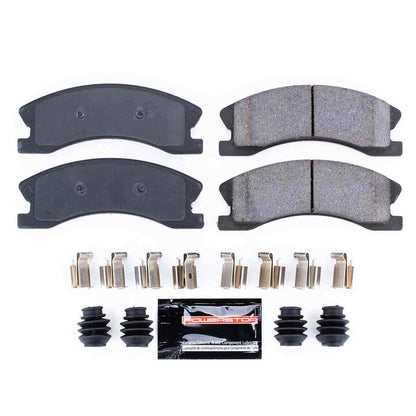PowerStop Power Stop 99-04 Jeep Grand Cherokee Front Z23 Evolution Sport Brake Pads w/Hardware Z23-945