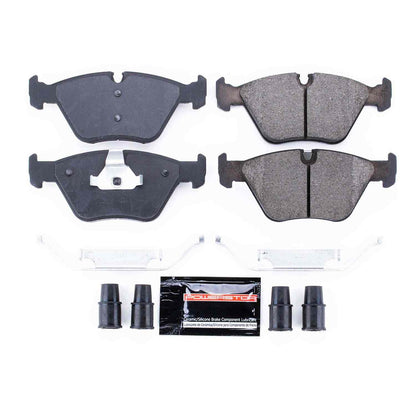 PowerStop Power Stop 01-06 BMW 330Ci Front Z23 Evolution Sport Brake Pads w/Hardware Z23-946