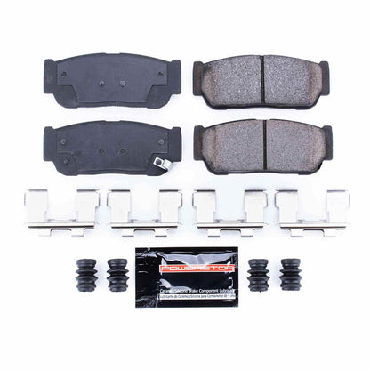 PowerStop Power Stop 2007 Hyundai Entourage Rear Z23 Evolution Sport Brake Pads w/Hardware Z23-954
