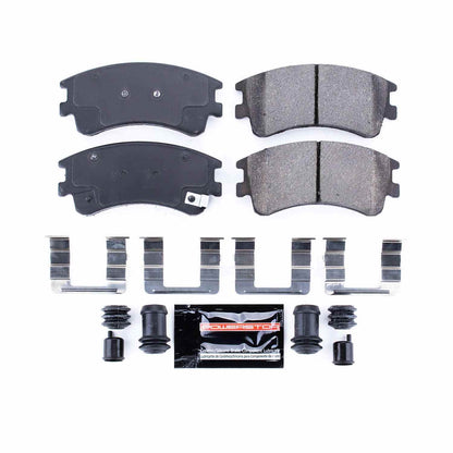 PowerStop Power Stop 03-05 Mazda 6 Front Z23 Evolution Sport Brake Pads w/Hardware Z23-957