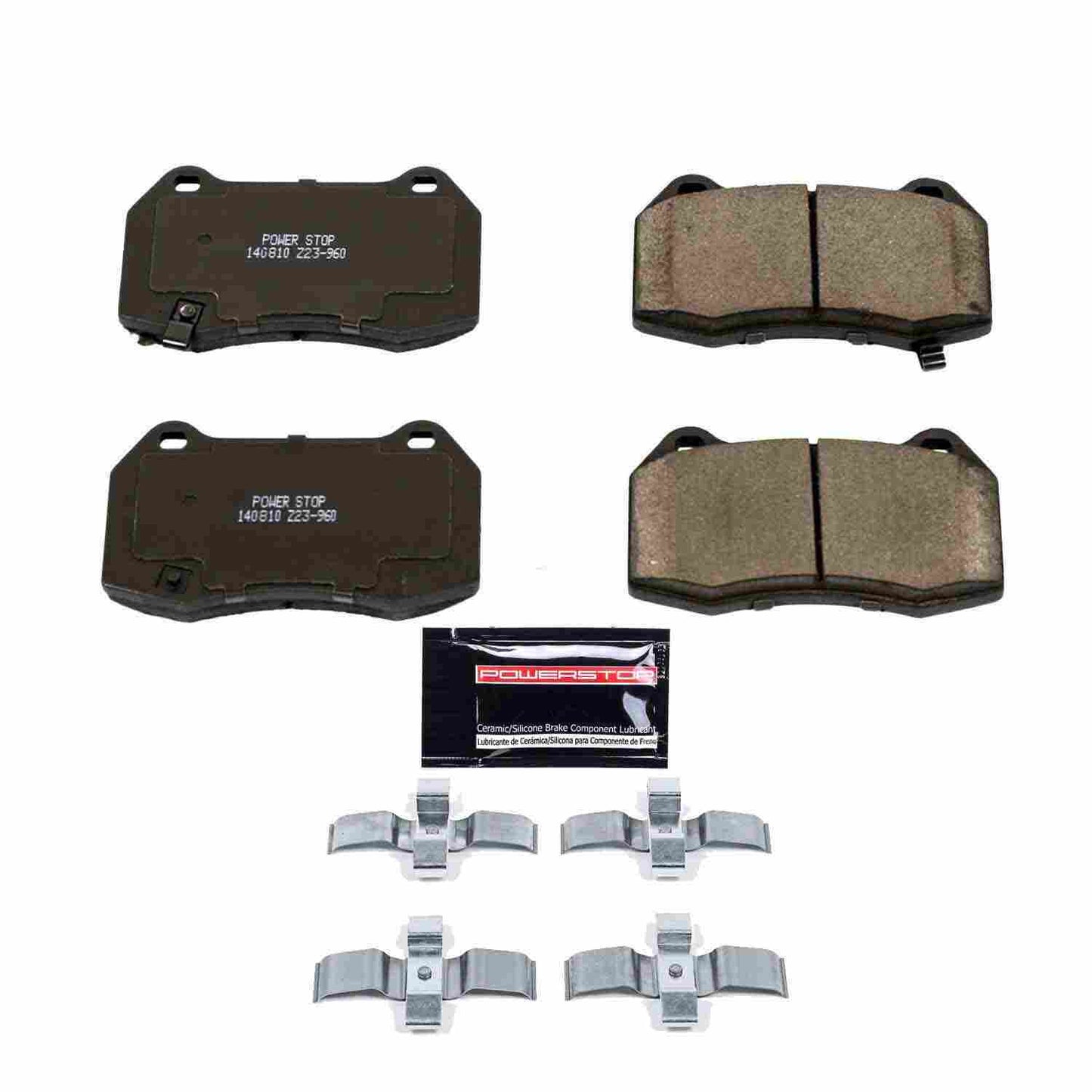 PowerStop Power Stop 03-04 Infiniti G35 Front Z23 Evolution Sport Brake Pads w/Hardware Z23-960