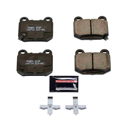 PowerStop Power Stop 03-05 Infiniti G35 Rear Z23 Evolution Sport Brake Pads w/Hardware Z23-961