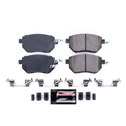 PowerStop Power Stop 03-06 Infiniti FX35 Front Z23 Evolution Sport Brake Pads w/Hardware Z23-969
