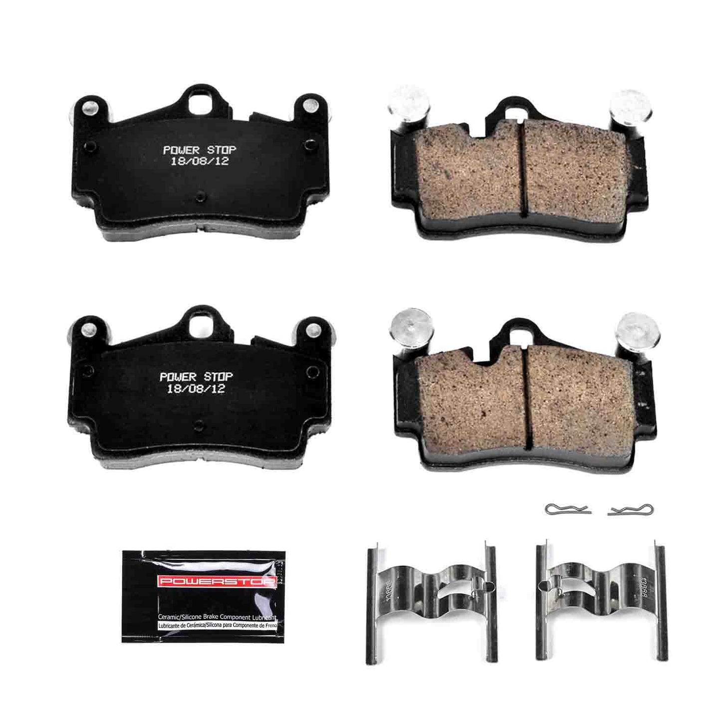PowerStop Power Stop 07-15 Audi Q7 Rear Z23 Evolution Sport Brake Pads w/Hardware Z23-978