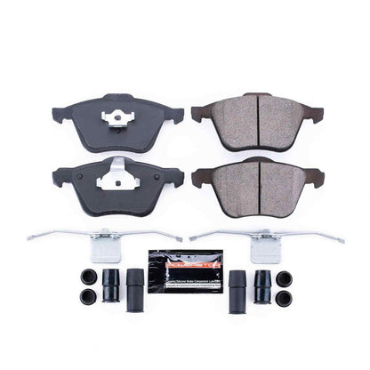 PowerStop Power Stop 08-09 Volvo S60 Front Z23 Evolution Sport Brake Pads w/Hardware Z23-979