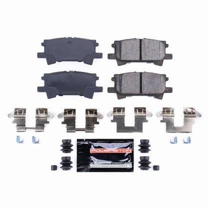 PowerStop Power Stop 04-06 Lexus RX330 Rear Z23 Evolution Sport Brake Pads w/Hardware Z23-996