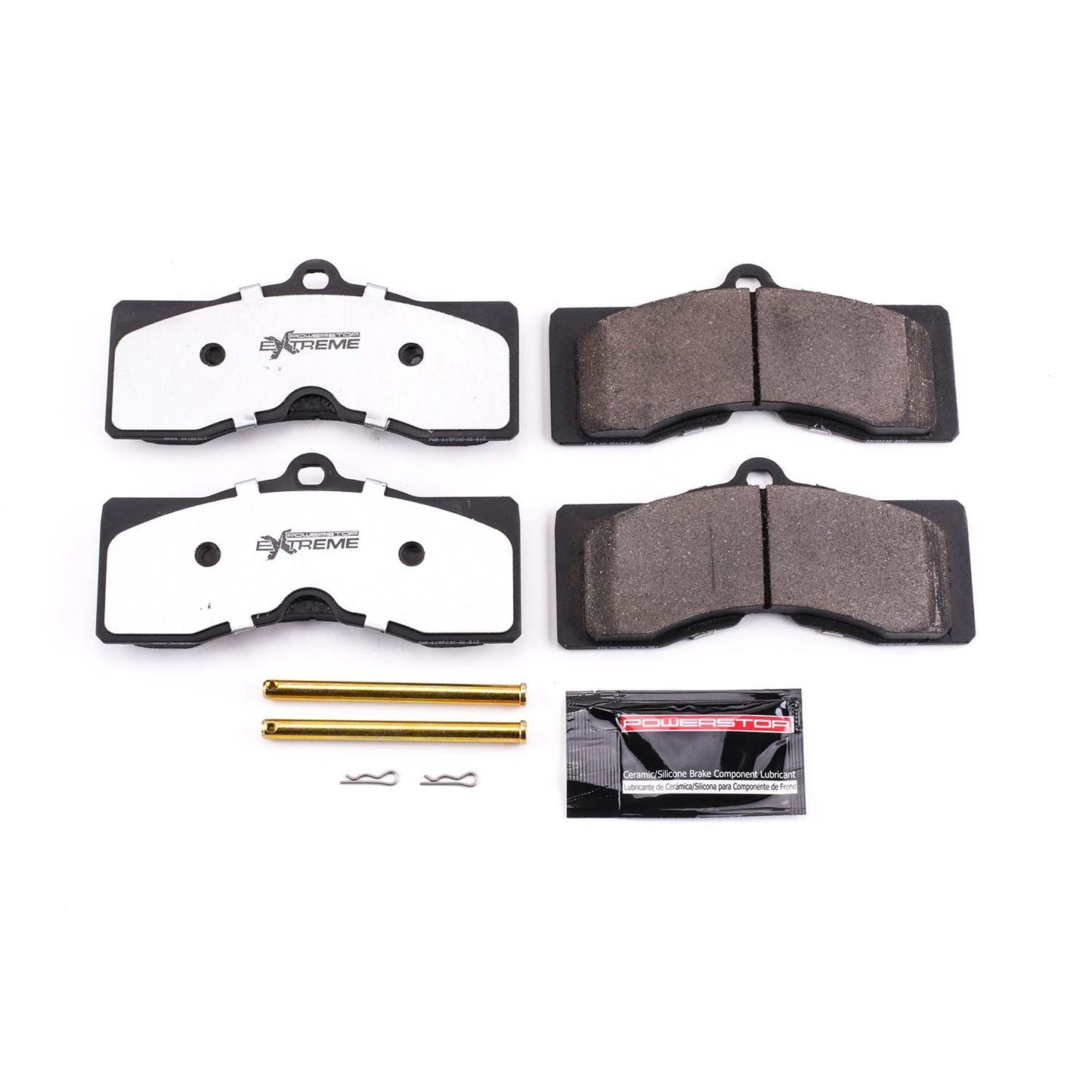 PowerStop Power Stop 1969 Chevrolet Camaro Front or Rear Z26 Extreme Street Brake Pads w/Hardware Z26-008
