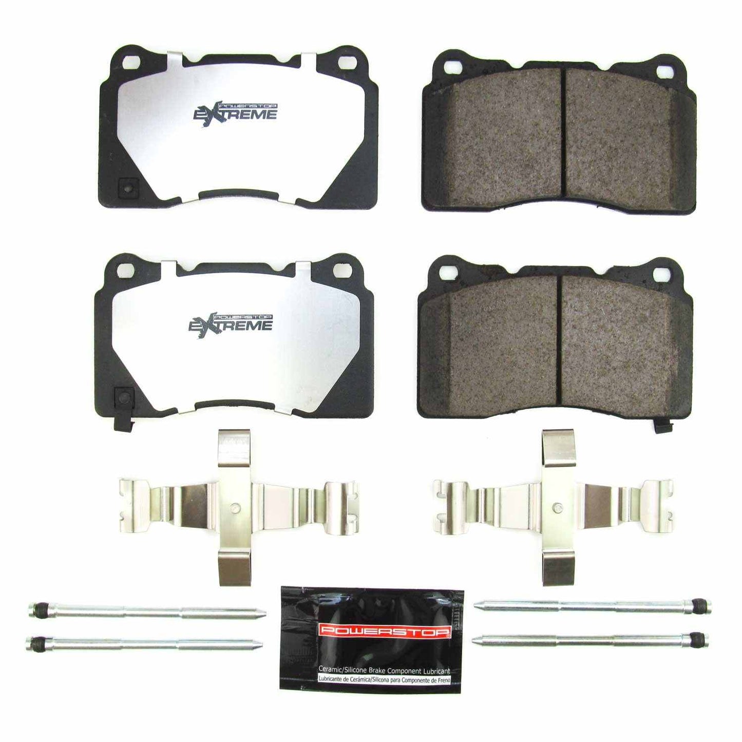 PowerStop Power Stop 17-21 Honda Civic Front Z26 Street Brake Pads w/Hardware Z26-1001B