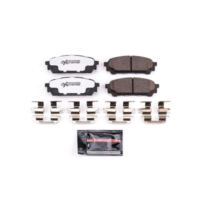 PowerStop Power Stop 05-06 Saab 9-2X Rear Z26 Extreme Street Brake Pads w/Hardware Z26-1004