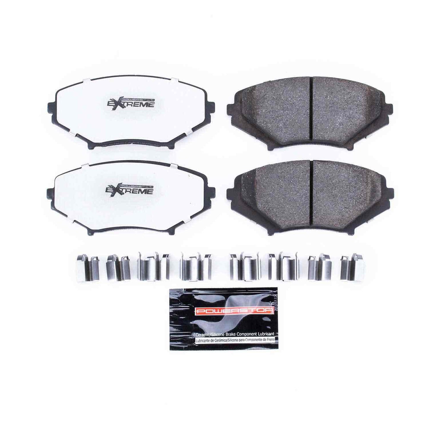 PowerStop Power Stop 04-11 Mazda RX-8 Front Z26 Extreme Street Brake Pads w/Hardware Z26-1009