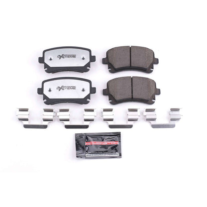 PowerStop Power Stop 05-11 Audi A6 Quattro Rear Z26 Extreme Street Brake Pads w/Hardware Z26-1018