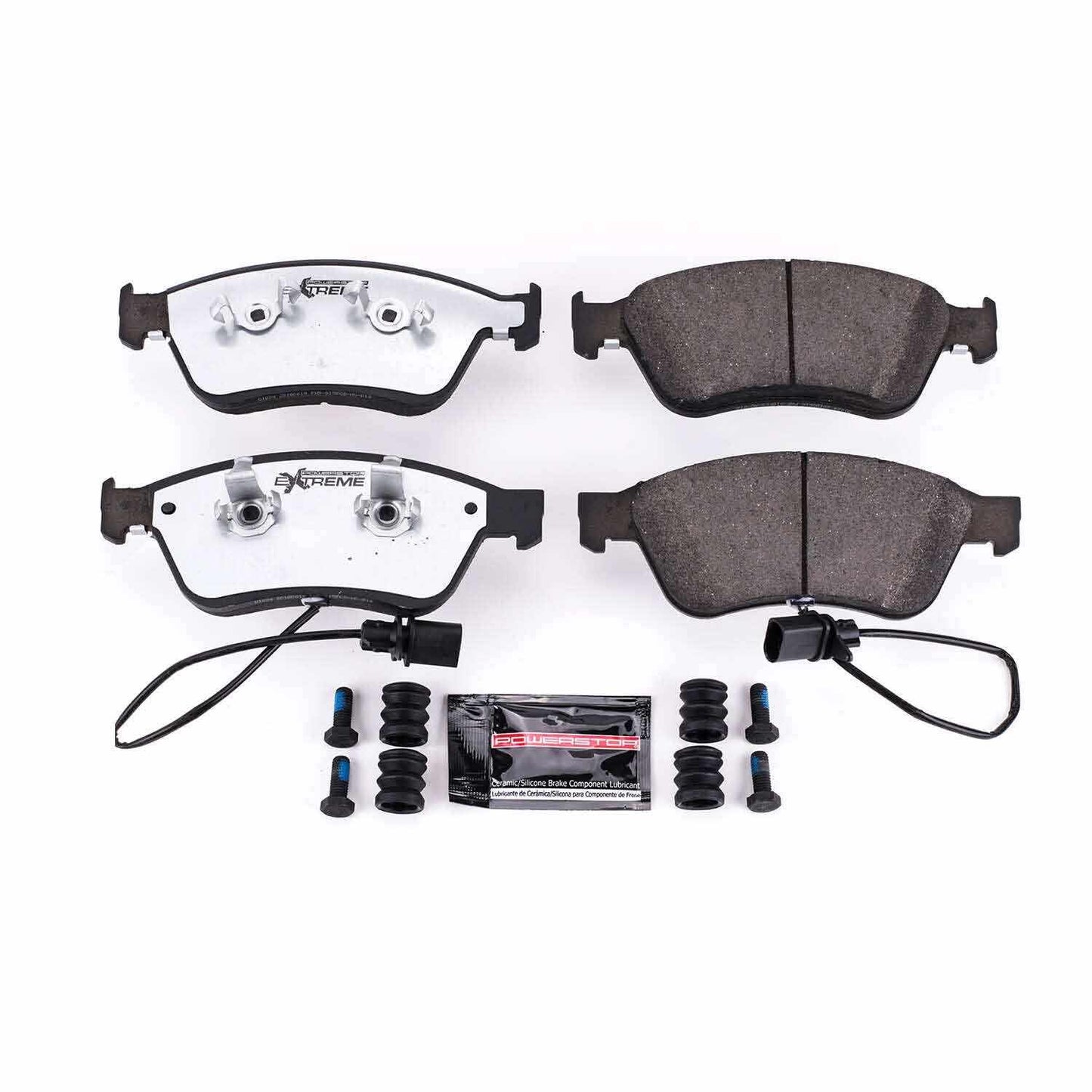 PowerStop Power Stop 09-11 Audi A6 Quattro Front Z26 Extreme Street Brake Pads w/Hardware Z26-1024