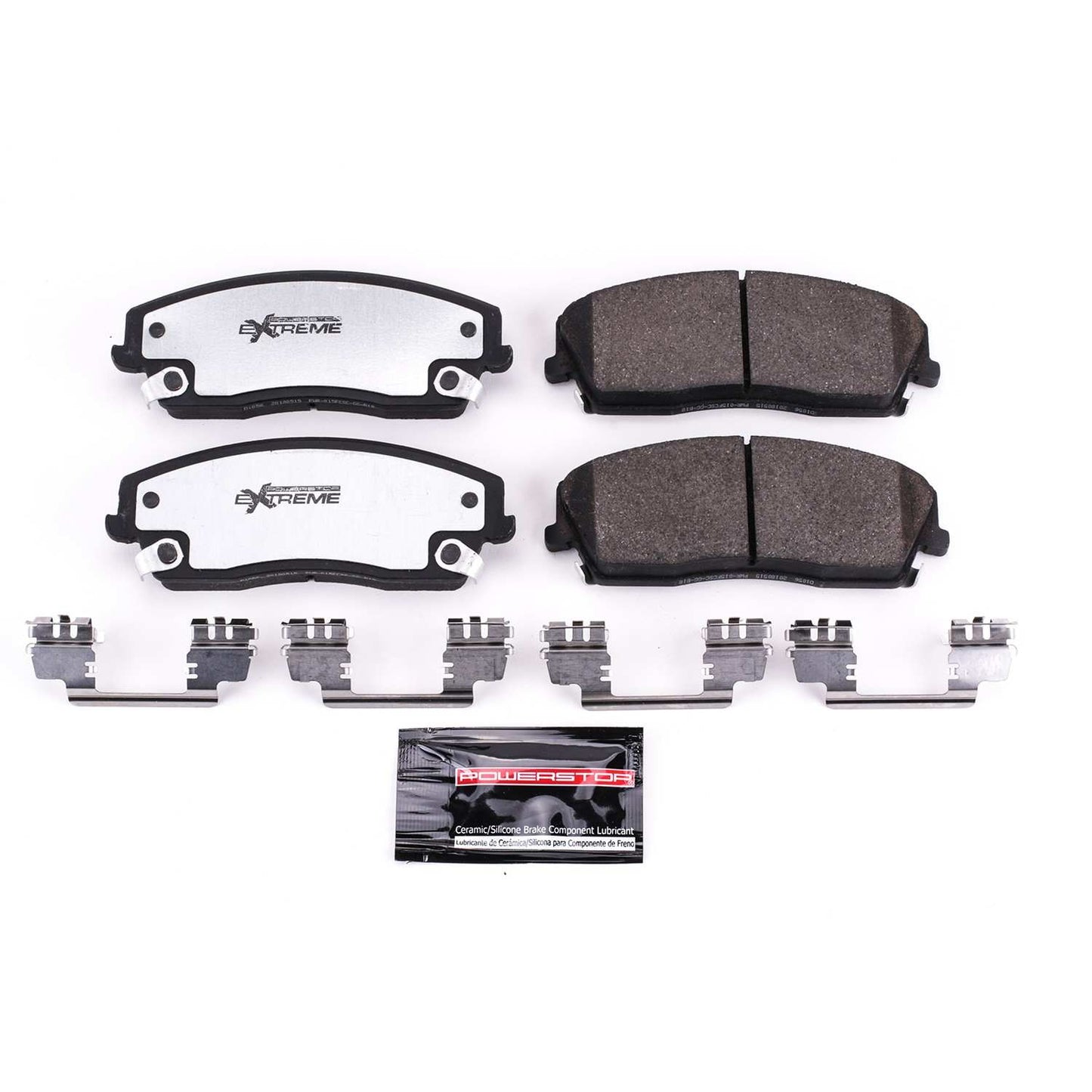 PowerStop Power Stop 05-19 Chrysler 300 Front Z26 Extreme Street Brake Pads w/Hardware Z26-1056