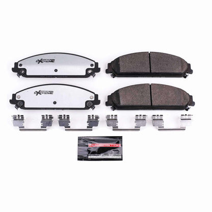 PowerStop Power Stop 13-14 Chrysler 200 Front Z26 Extreme Street Brake Pads w/Hardware Z26-1058