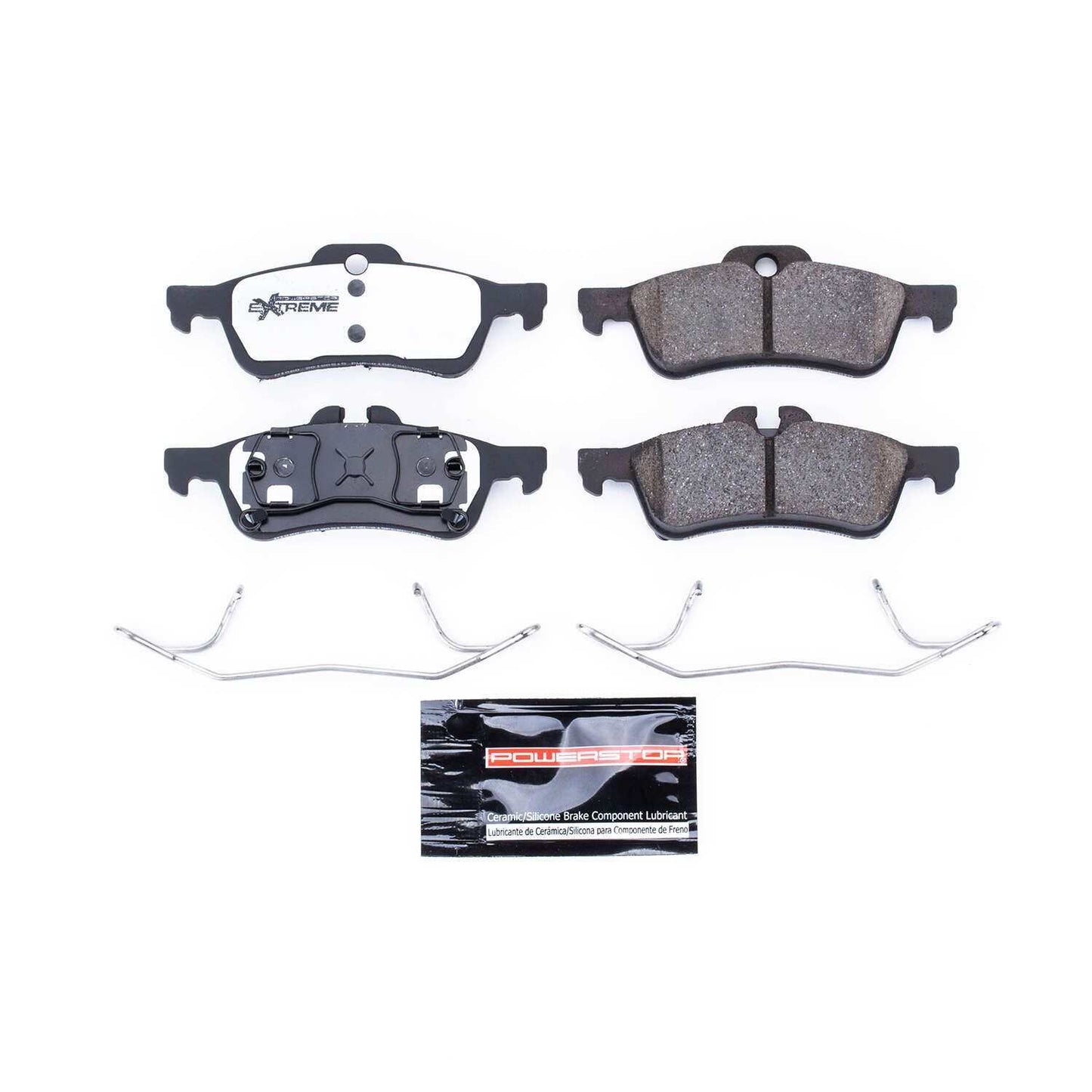 PowerStop Power Stop 04-08 Mini Cooper Rear Z26 Extreme Street Brake Pads w/Hardware Z26-1060