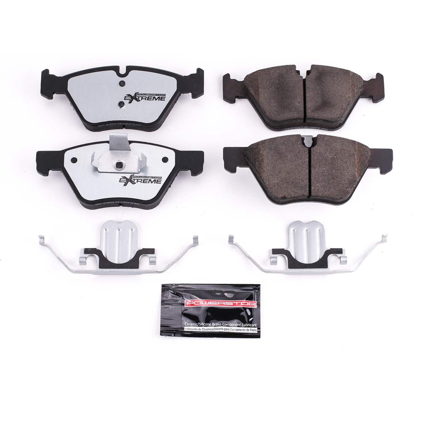 PowerStop Power Stop 06-07 BMW 323i Front Z26 Extreme Street Brake Pads w/Hardware Z26-1061