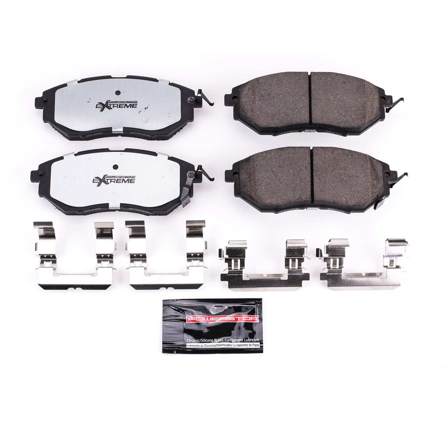 PowerStop Power Stop 06-07 Subaru B9 Tribeca Front Z26 Extreme Street Brake Pads w/Hardware Z26-1078