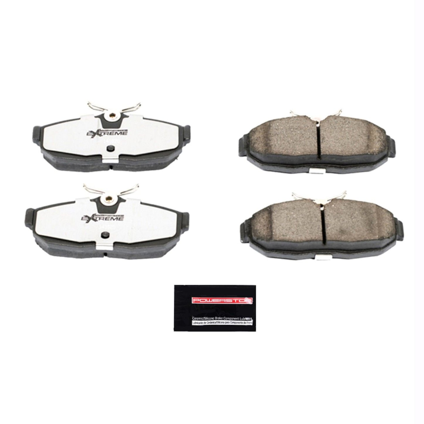 PowerStop Power Stop 05-11 Ford Mustang Rear Z26 Extreme Street Brake Pads w/Hardware Z26-1082