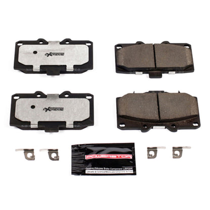 PowerStop Power Stop 06-07 Subaru Impreza Front Z26 Extreme Street Brake Pads w/Hardware Z26-1182