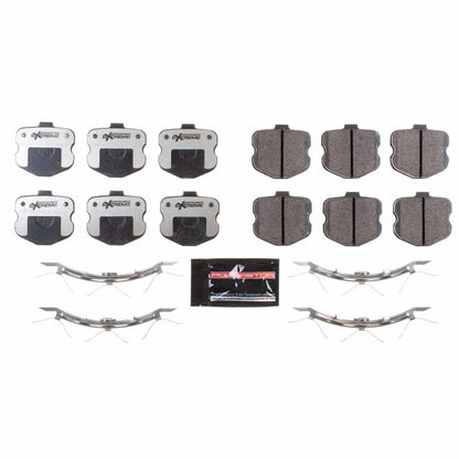 PowerStop Power Stop 06-13 Chevrolet Corvette Front Z26 Extreme Street Brake Pads w/Hardware Z26-1185F