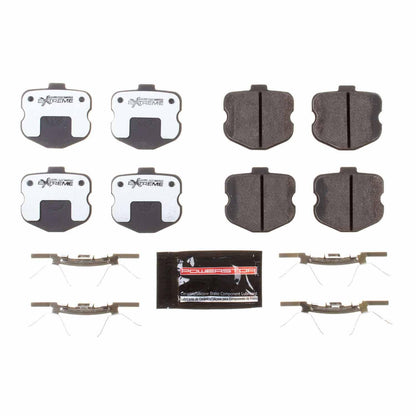 PowerStop Power Stop 06-13 Chevrolet Corvette Rear Z26 Extreme Street Brake Pads w/Hardware Z26-1185R