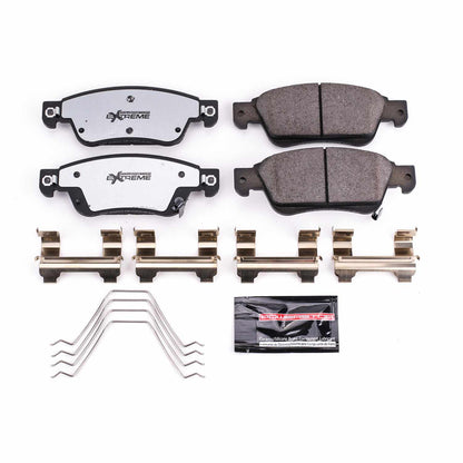 PowerStop Power Stop 07-08 Infiniti G35 Front Z26 Extreme Street Brake Pads w/Hardware Z26-1287