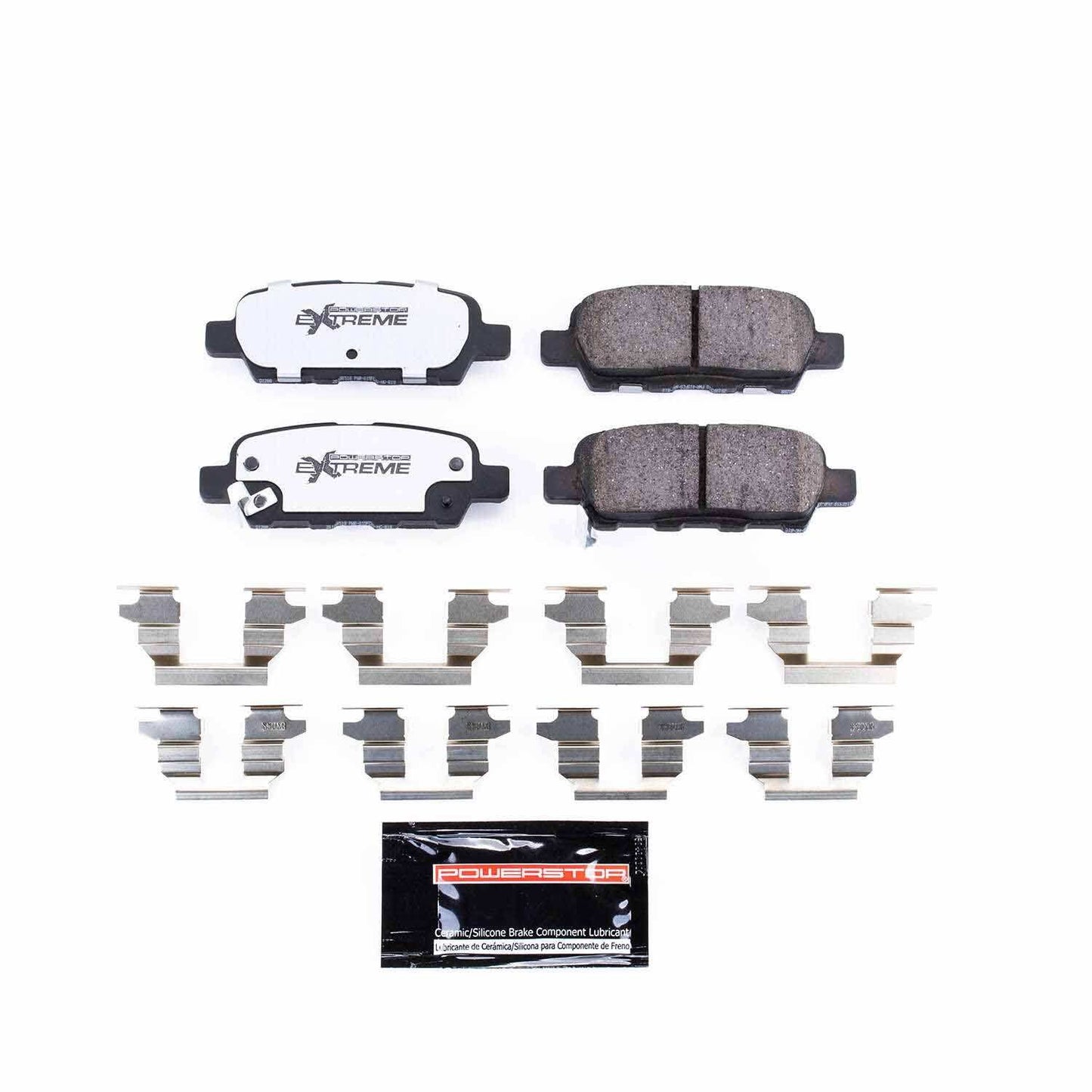 PowerStop Power Stop 08-10 Infiniti EX35 Rear Z26 Extreme Street Brake Pads w/Hardware Z26-1288