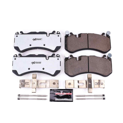 PowerStop Power Stop 14-18 Audi RS7 Front Z26 Extreme Street Brake Pads w/Hardware Z26-1291