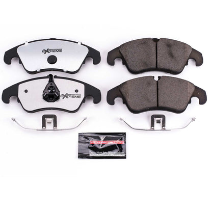 PowerStop Power Stop 10-16 Audi A4 Front Z26 Extreme Street Brake Pads w/Hardware Z26-1322