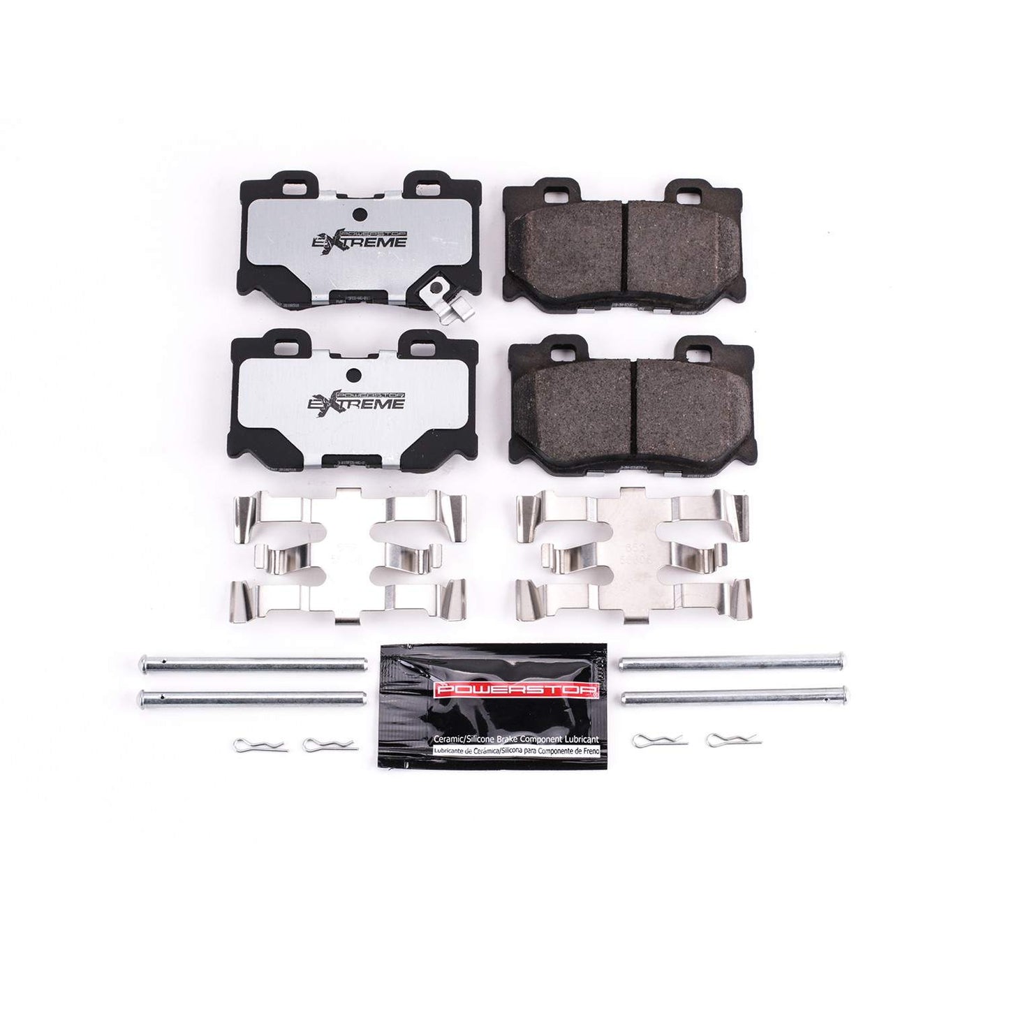 PowerStop Power Stop 09-13 Infiniti FX50 Rear Z26 Extreme Street Brake Pads w/Hardware Z26-1347