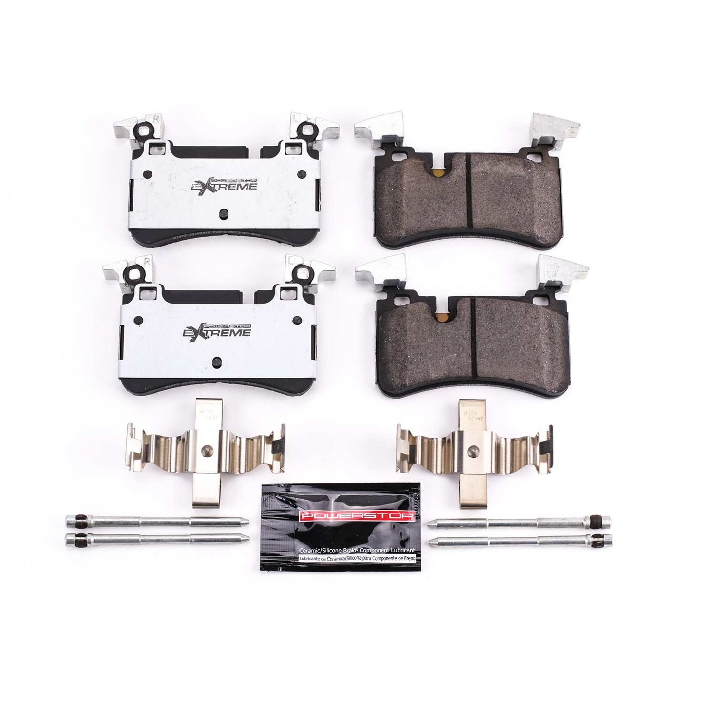 PowerStop Power Stop 08-13 Mercedes-Benz C63 AMG Rear Z26 Extreme Street Brake Pads w/Hardware Z26-1373