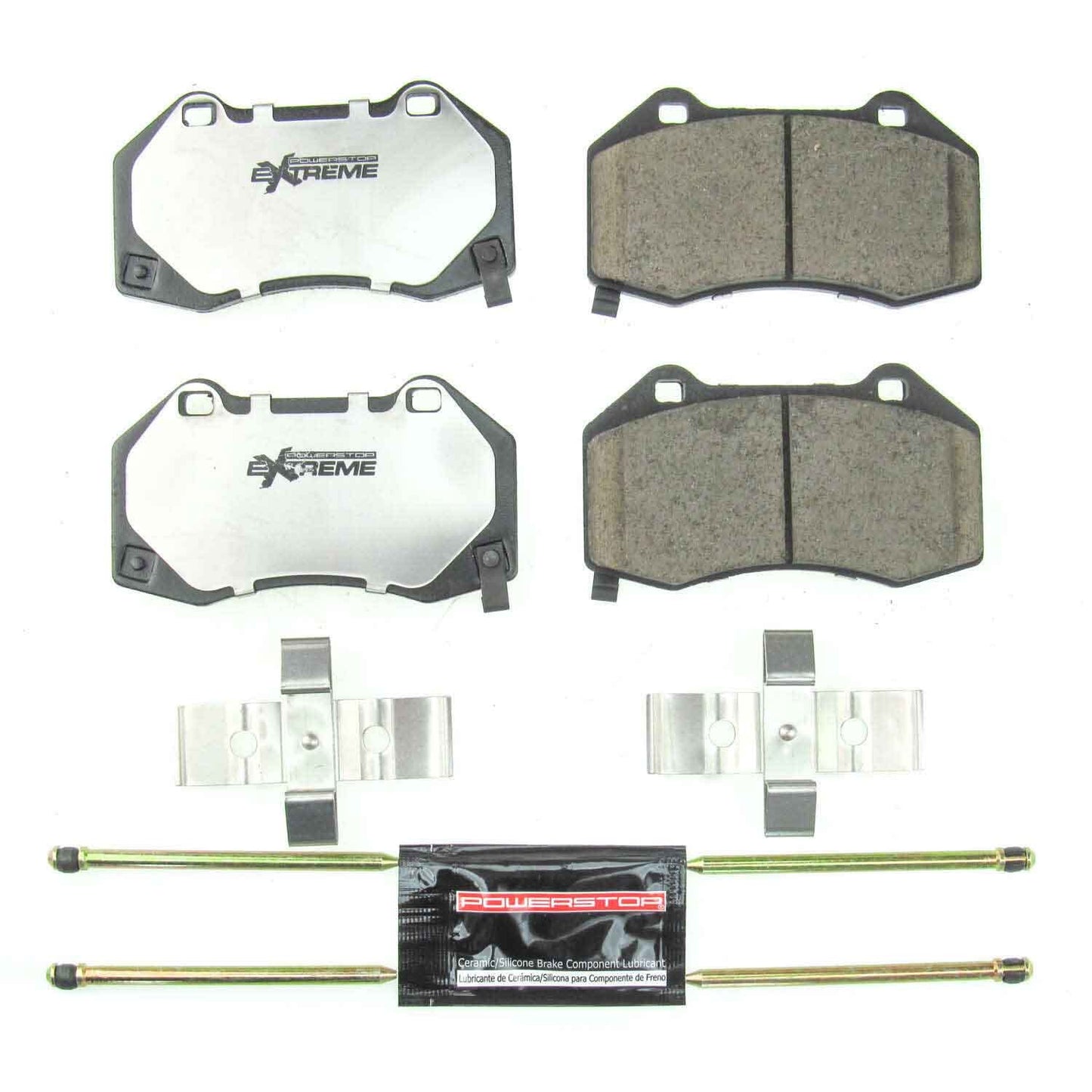 Power Stop 17-18 Fiat 124 Spider Front Z26 Extreme Street Brake Pads w/Hardware Z26-1379B