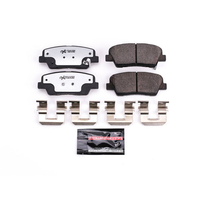 PowerStop Power Stop 2010 Hyundai Genesis Rear Z26 Extreme Street Brake Pads w/Hardware Z26-1387