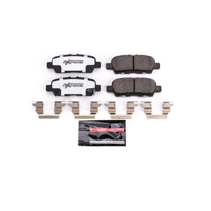 PowerStop Power Stop 11-12 Infiniti EX35 Rear Z26 Extreme Street Brake Pads w/Hardware Z26-1393
