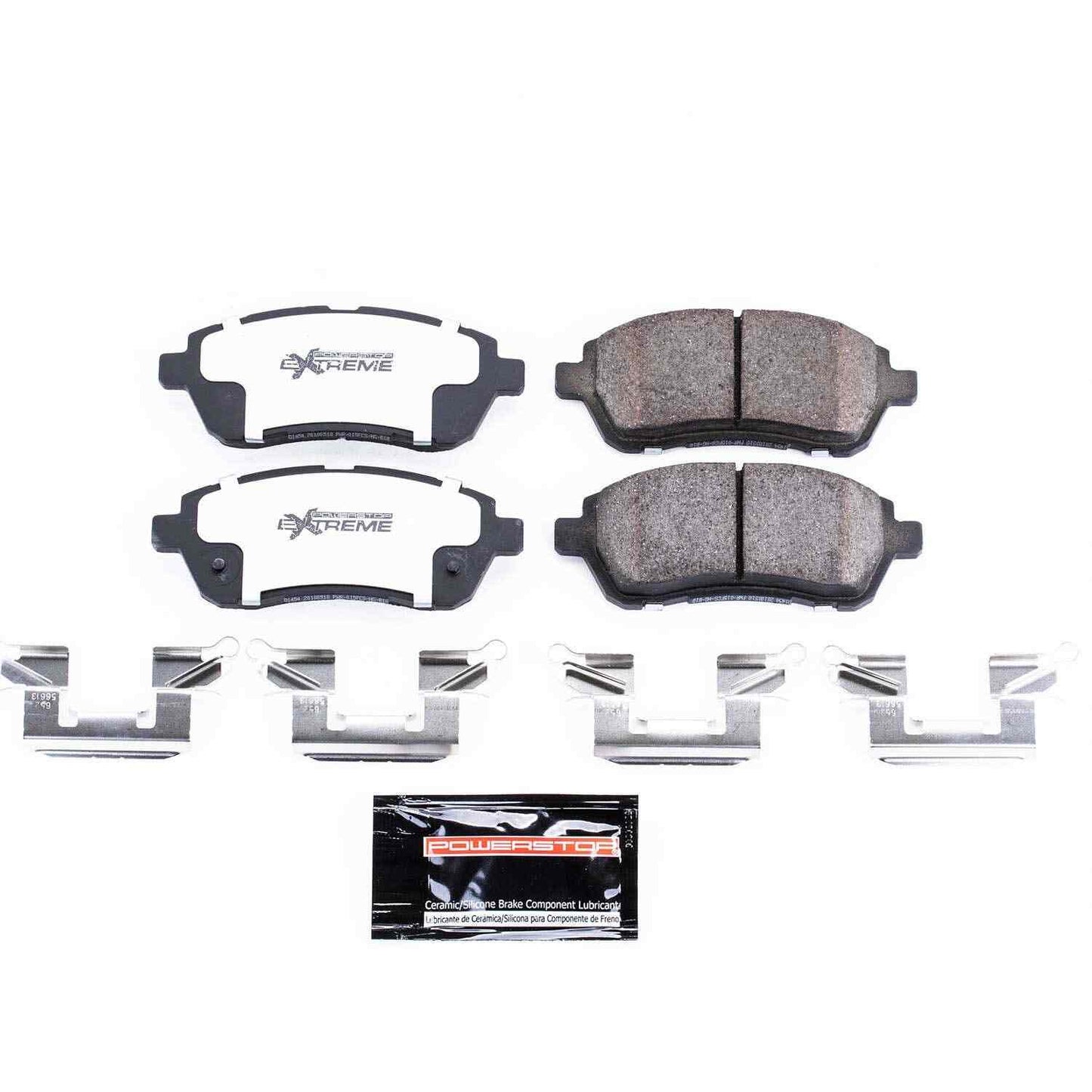 PowerStop Power Stop 11-19 Ford Fiesta Front Z26 Extreme Street Brake Pads w/Hardware Z26-1454