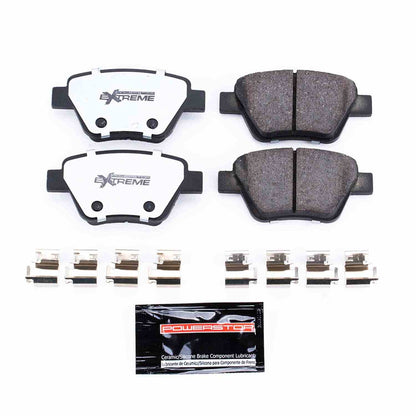 PowerStop Power Stop 10-13 Audi A3 Rear Z26 Extreme Street Brake Pads w/Hardware Z26-1456